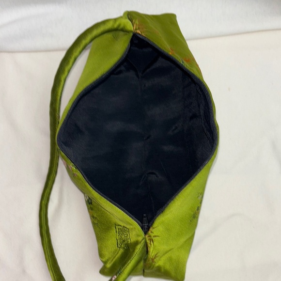 Martin & Barnett San Francisco Green Chinese Floral Women's Bag - Picture 3 of 4